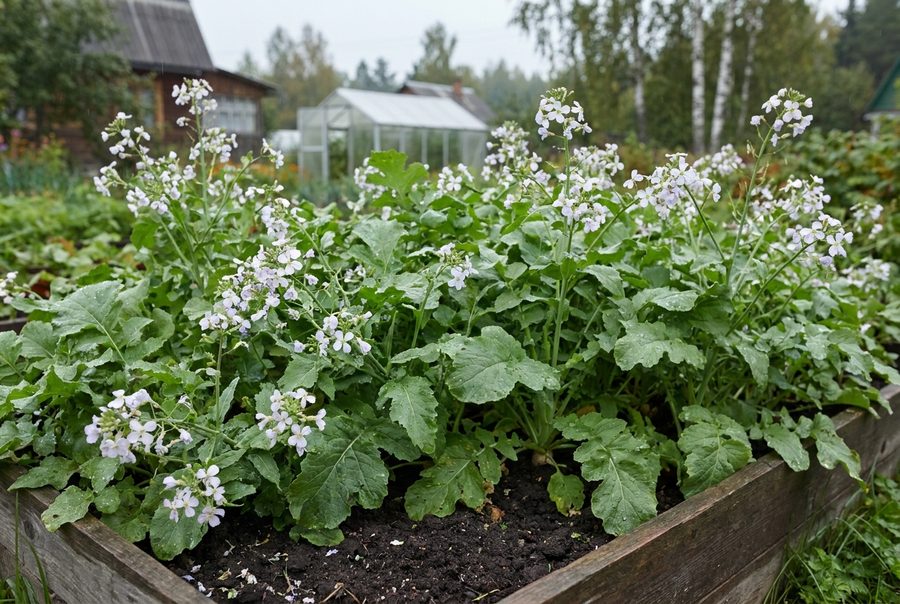 Редька масличная — сидерат